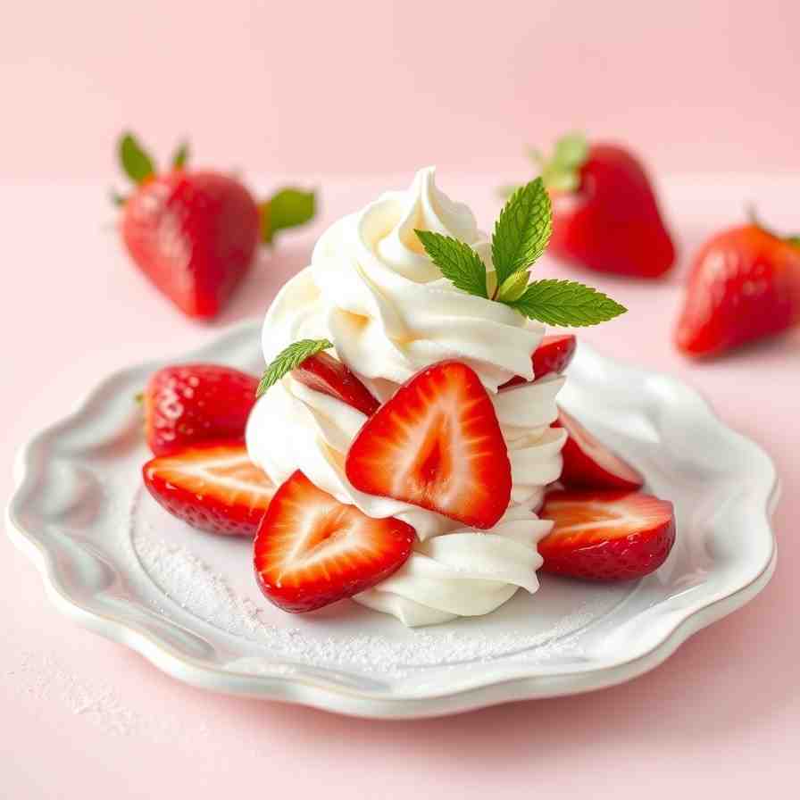 Best Strawberry & Whipped Cream Dessert - Easy No-Bake Recipe